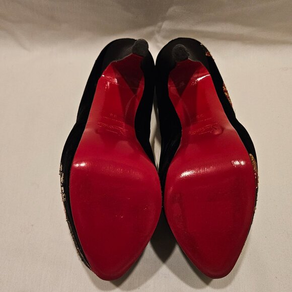 Christian Louboutin Dragon Heels- Designer Heels -Luxury Heels - Picture 5 of 5
